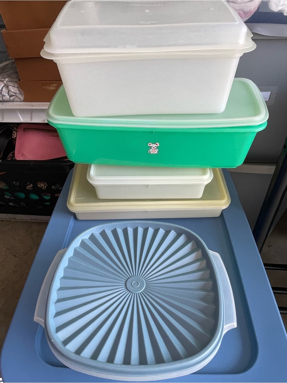Vintage Tupperware Lot 5 pieces included